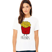 Cargar imagen en el visor de la galería, Fashion Cute Tops Summer Short Sleeve Matching Clothes Bff T Shirt Women Best Friends T shirt

