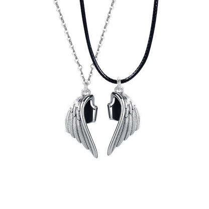 Devil And Angel Wings Pendant Magnetic Necklaces