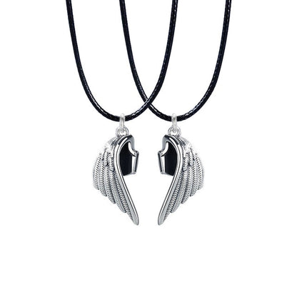 Devil And Angel Wings Pendant Magnetic Necklaces