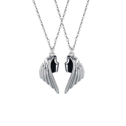 Devil And Angel Wings Pendant Magnetic Necklaces