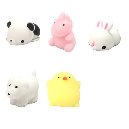 6PCS  Animal Toy Squeeze Antistress Abreact Ball Soft Sticky