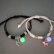 Load image into Gallery viewer, Luminous Bracelet Two Bestie Friendship Bracelets
