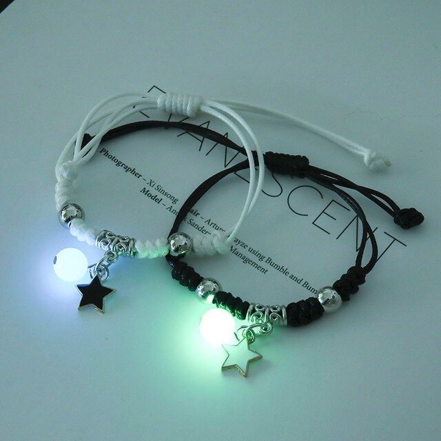 Luminous Bracelet Two Bestie Friendship Bracelets