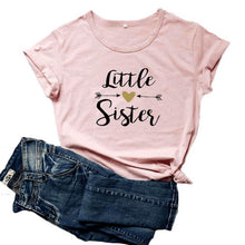 Cargar imagen en el visor de la galería, Big Sister Lettle Sister Best Friends T-Shirt BFF Matching
