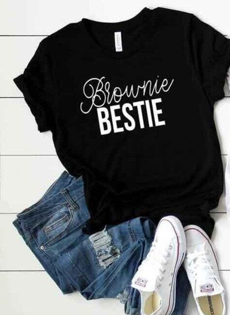 Stay True Brownie Bestie Blondie Bestie Best Friend Shirts Matching T Shirts