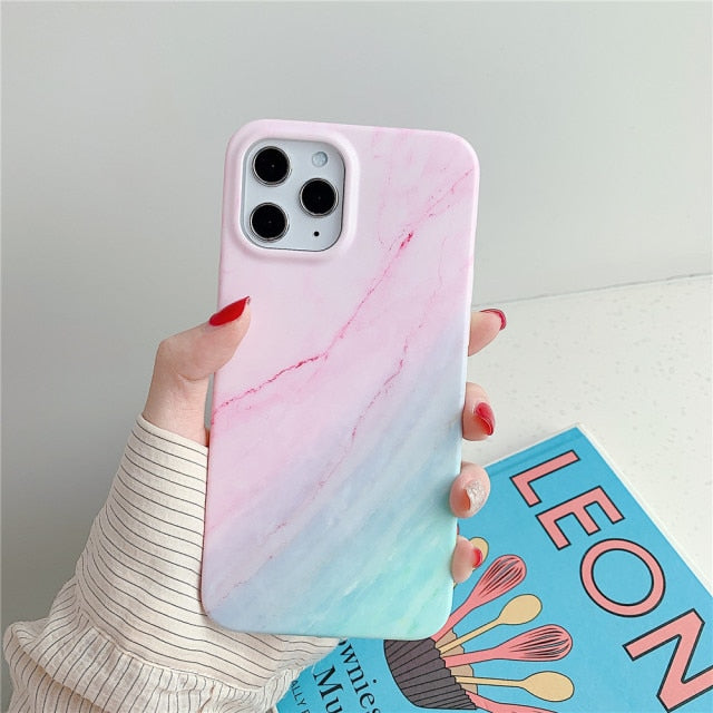 Holder Stand Marble Case For Samsung Skin IMD Silicon Phone Case