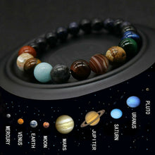 Load image into Gallery viewer, Eight Planets Bead Bracelet Natural Stone Universe Yoga Chakra Men Women Bracelets
