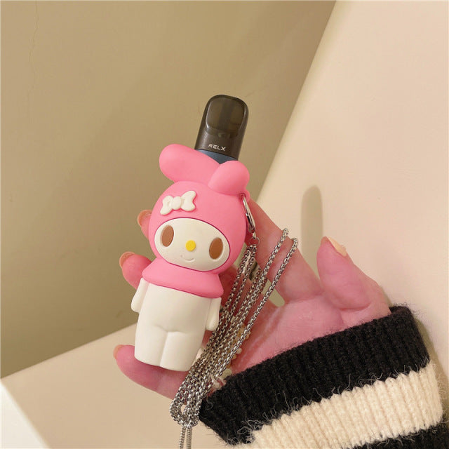 Kawaii My Melody Kuromi Cinnamoroll E-cigarette Protective Vape Case