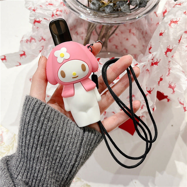 Kawaii My Melody Kuromi Cinnamoroll E-cigarette Protective Vape Case