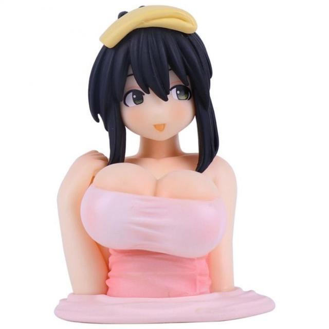 Sexy Girl Chest Shaking Beautiful Girl Doll Car Ornament Anime Model