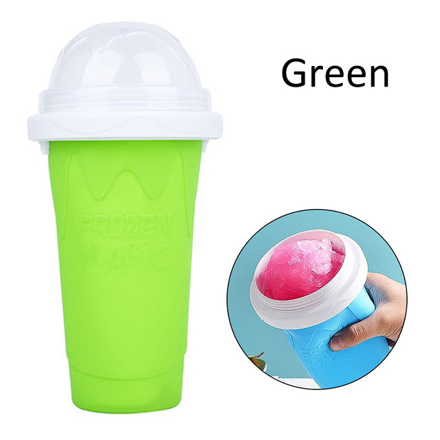 Ice Slushy Maker Cup Cream Slushie Smoothie Machine