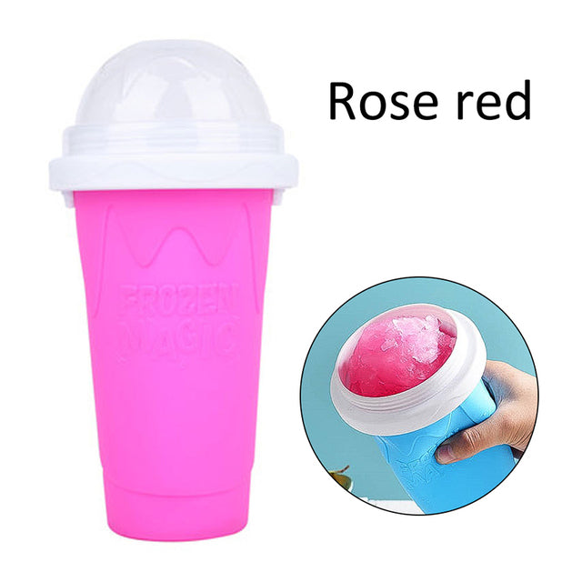 Ice Slushy Maker Cup Cream Slushie Smoothie Machine