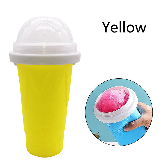 Ice Slushy Maker Cup Cream Slushie Smoothie Machine