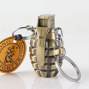 Grenade Lighter Key Chain Gas Lighter