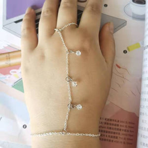 Slave Bracelet Boho Finger Bracelet Ring Chain Attach Friendship Bracelet