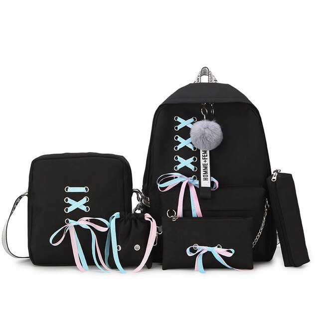 2019 Recreational multi-piece Canvas Backpack