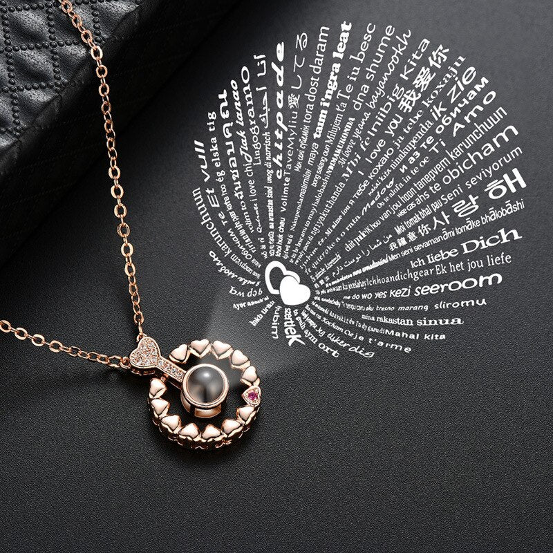 New I Love You 100 Languages Necklace