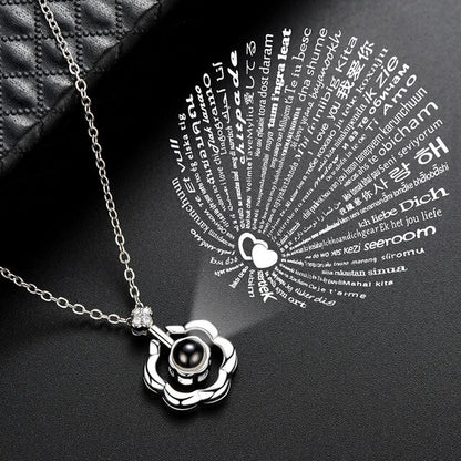 New I Love You 100 Languages Necklace